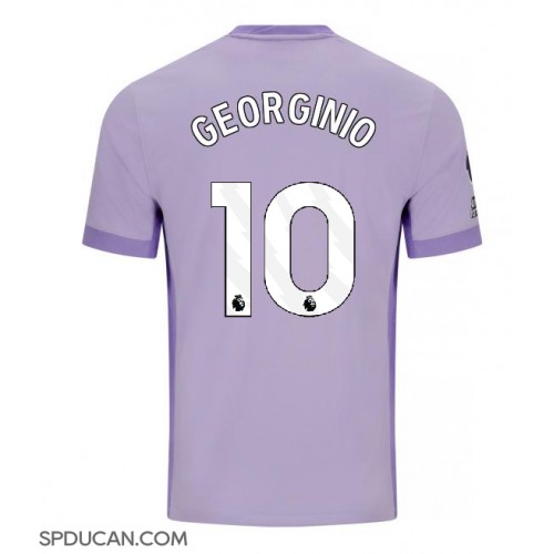 Muški Nogometni Dres Brighton Georginio Rutter #10 Gostujuci 2025-26 Kratak Rukav